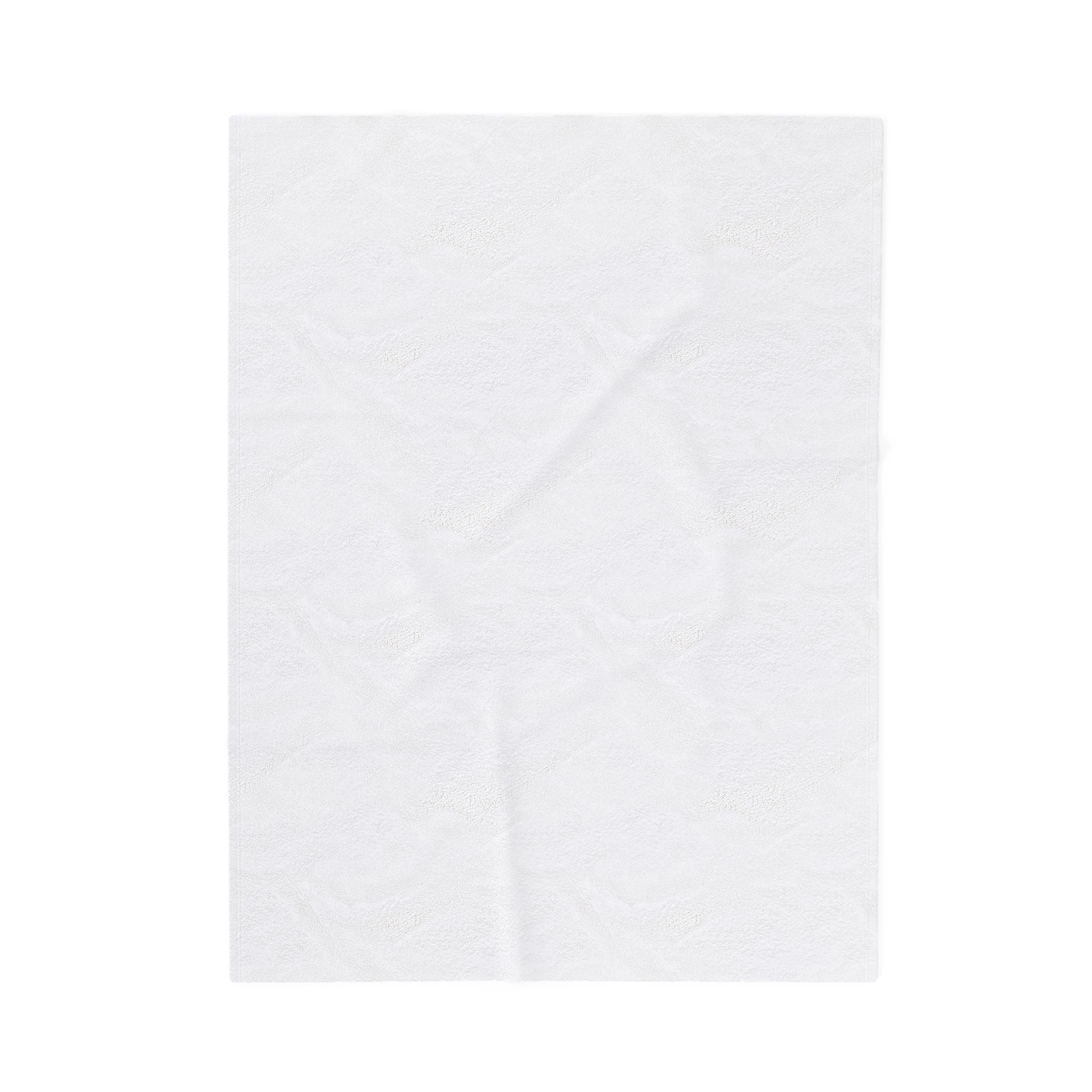 Velveteen Plush Blanket — Japanese Ukiyo-e Kintaro Design, Soft Cozy Throw