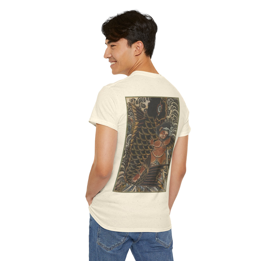 Kintaro and Koi Graphic T-Shirt (Available in 8 Colors)