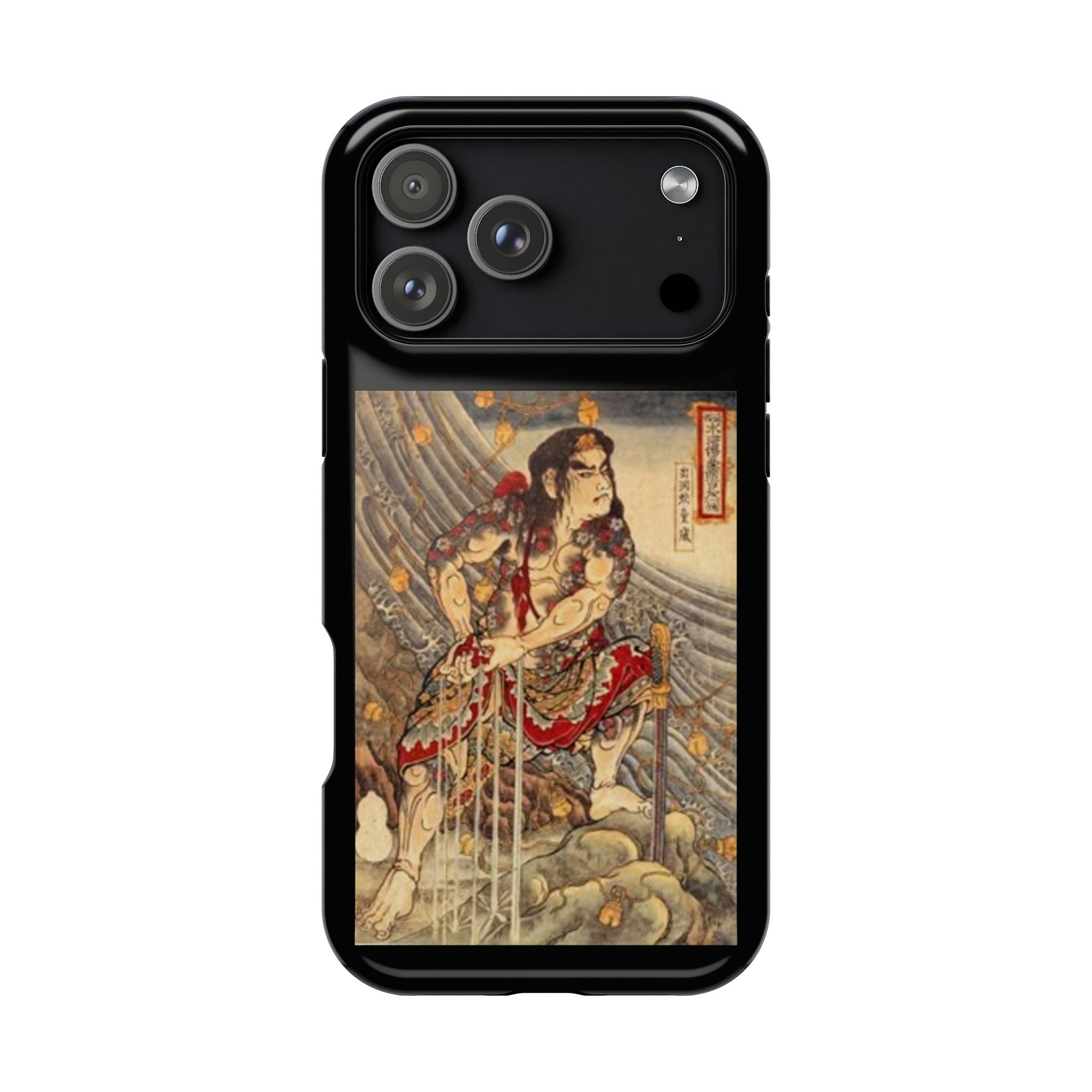 Magnetic Impact Resistant Phone Case - Kintaro The Golden Boy Print (iPhone 17 Pro Max)