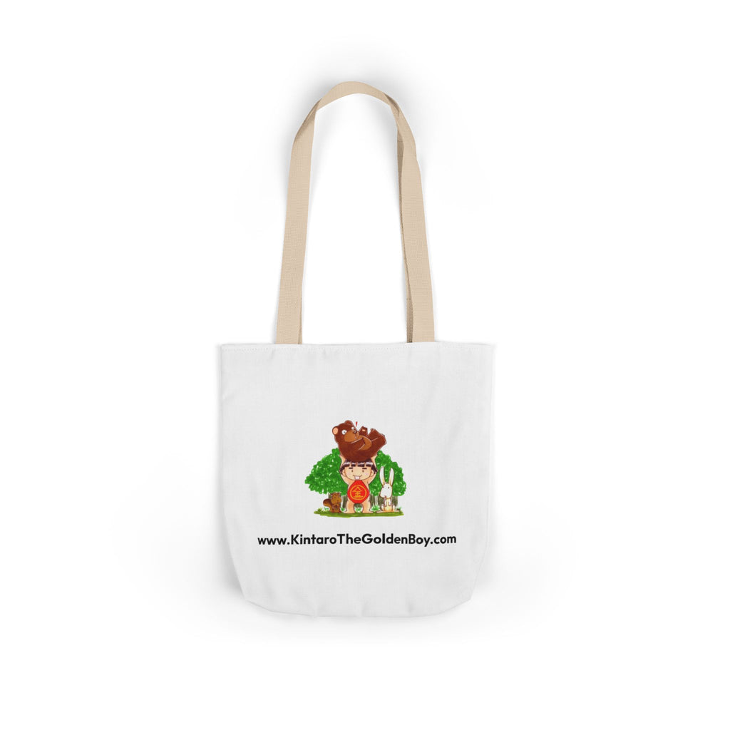 Kintaro The Golden Boy Print Canvas Tote Bag