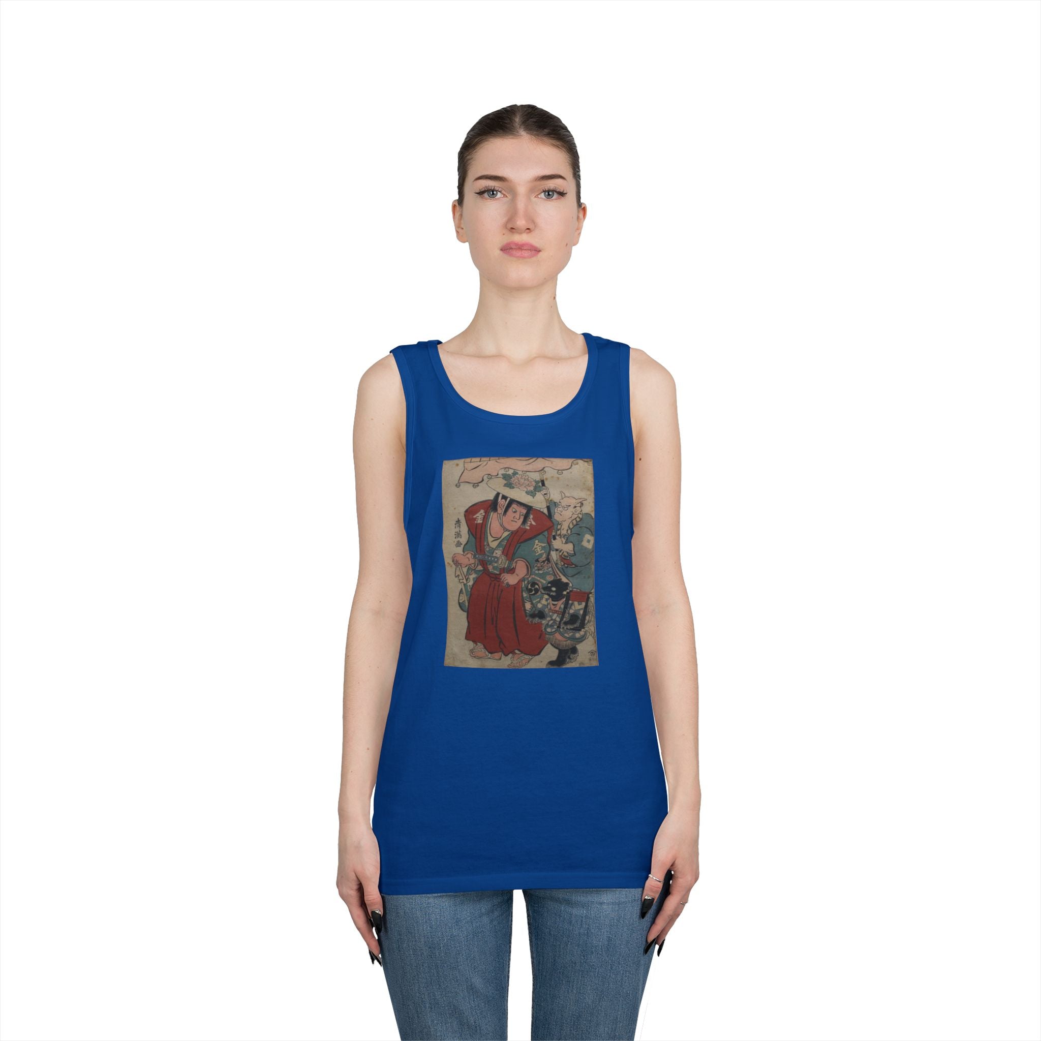 Kintaro Print Unisex Heavy Cotton Tank Top
