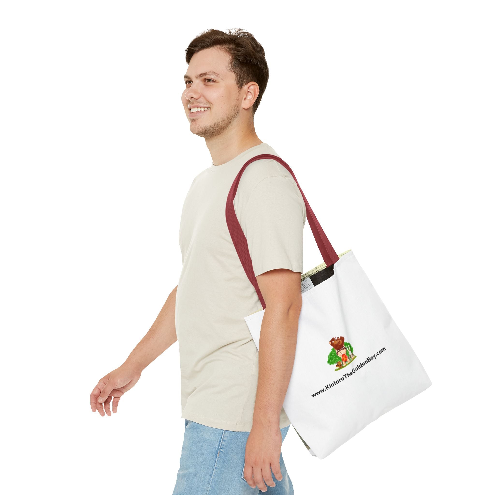 Kintaro The Golden Boy Tote Bag