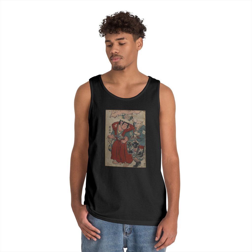 Kintaro Print Unisex Heavy Cotton Tank Top