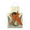 Kintaro Battling Mythical Bird Adult Apron