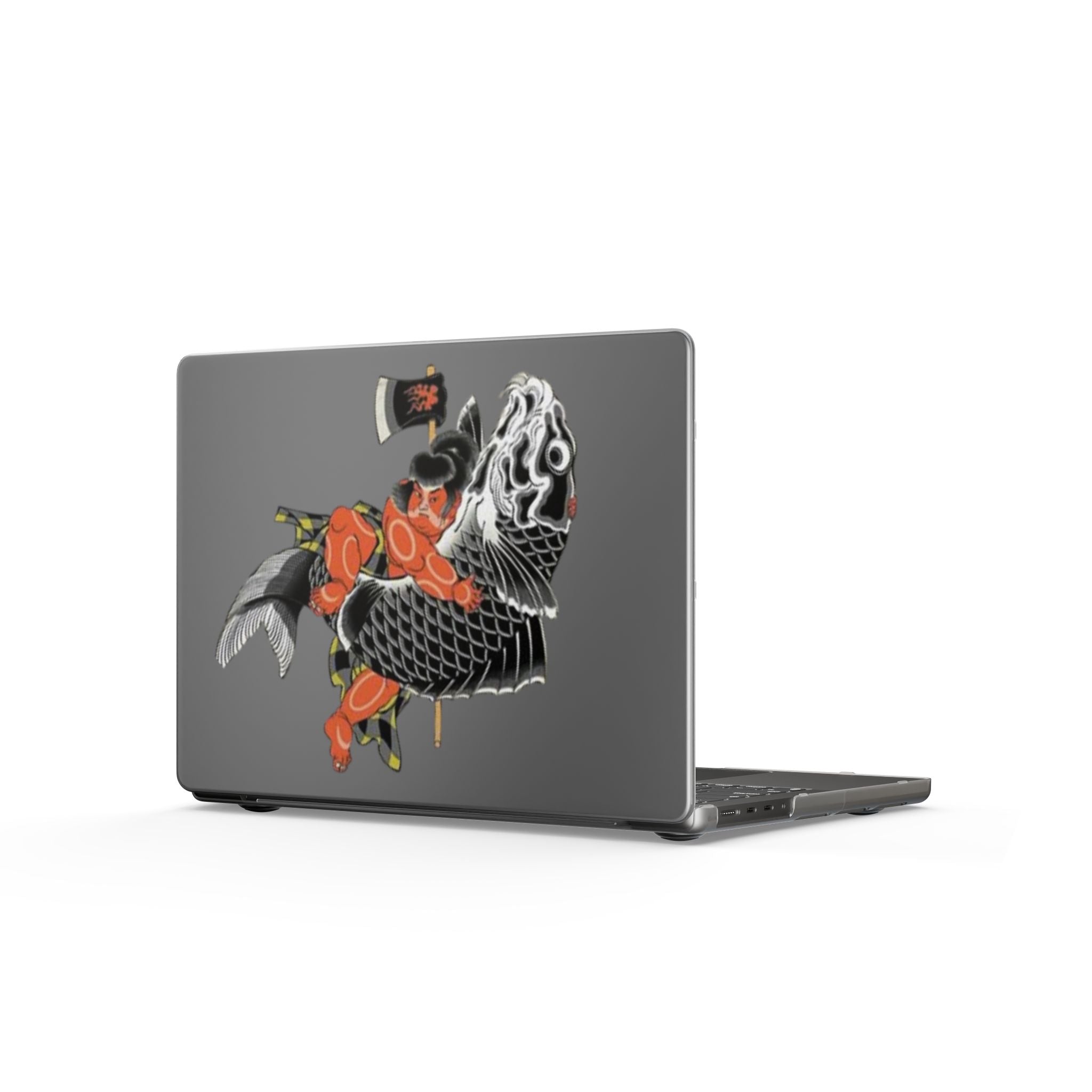 MacBook Cases with Kintaro and Koi Print