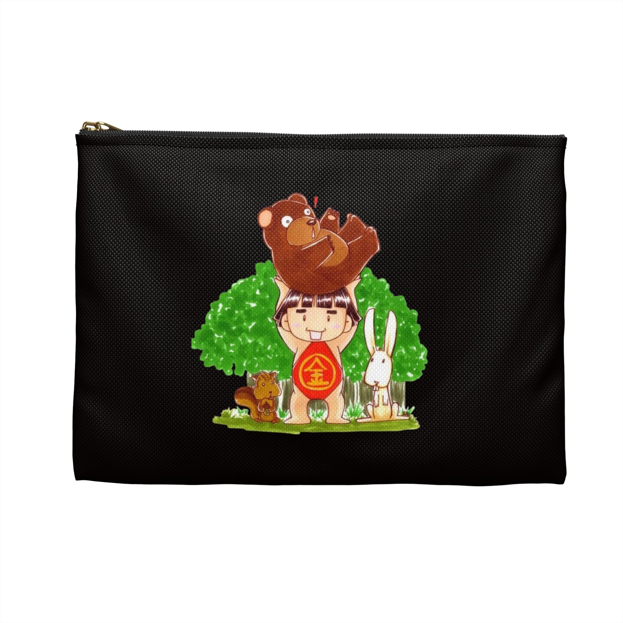 Kintaro The Golden Boy Accessory Pouch — Zip Bag
