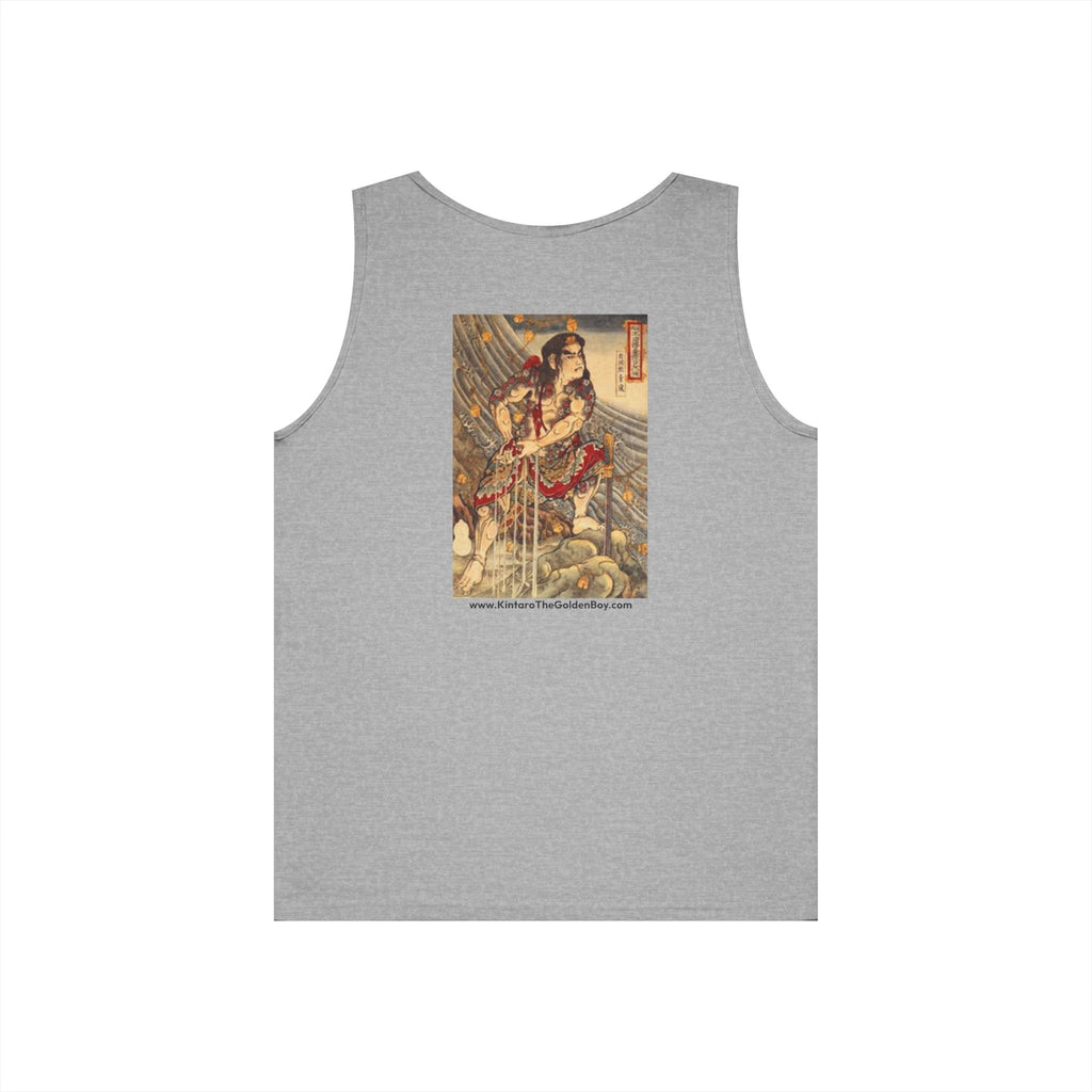 Japanese Folktale Ukiyo-e Kintaro Art Tank Top