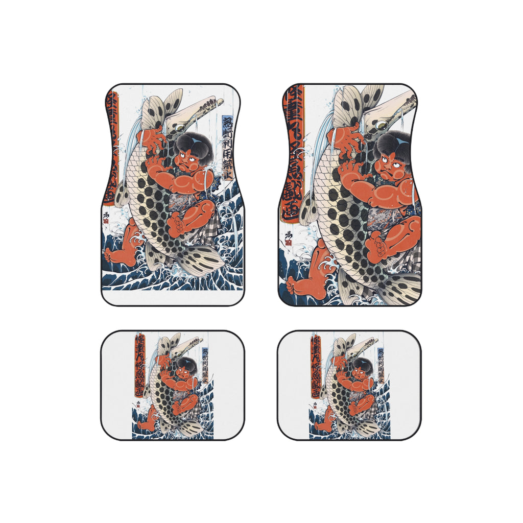 Kintaro Fighting Fish Car Mats (Set of 4)
