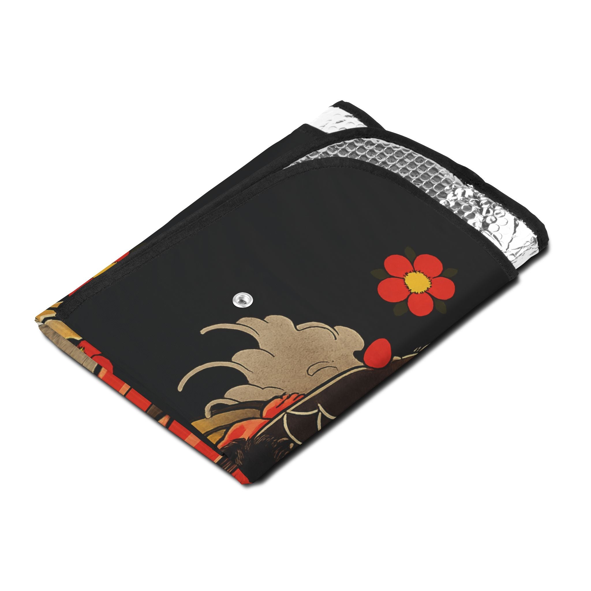 Kintaro and Koi with Cherry Blossoms Car Windshield Cover (2 styles)