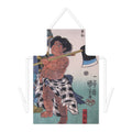 Kintaro The Golden Boy Print on Adult Apron