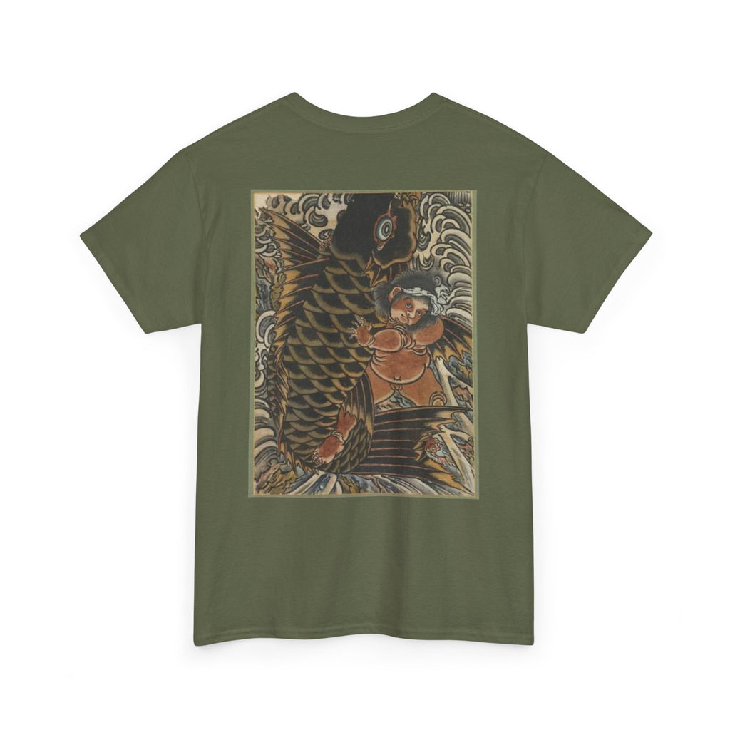 Kintaro and Koi Graphic T-Shirt (Available in 8 Colors)