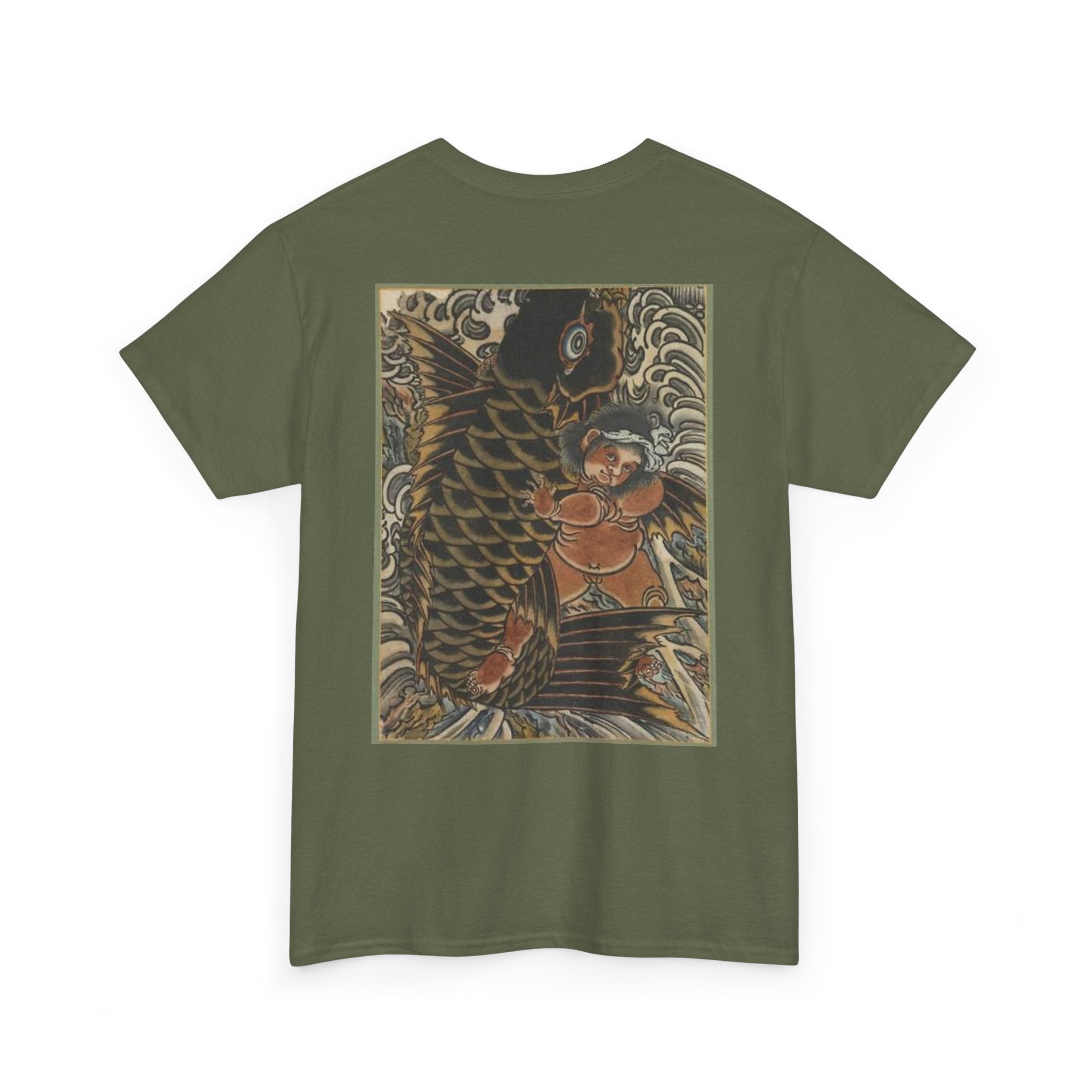 Kintaro and Koi Graphic T-Shirt (Available in 8 Colors)