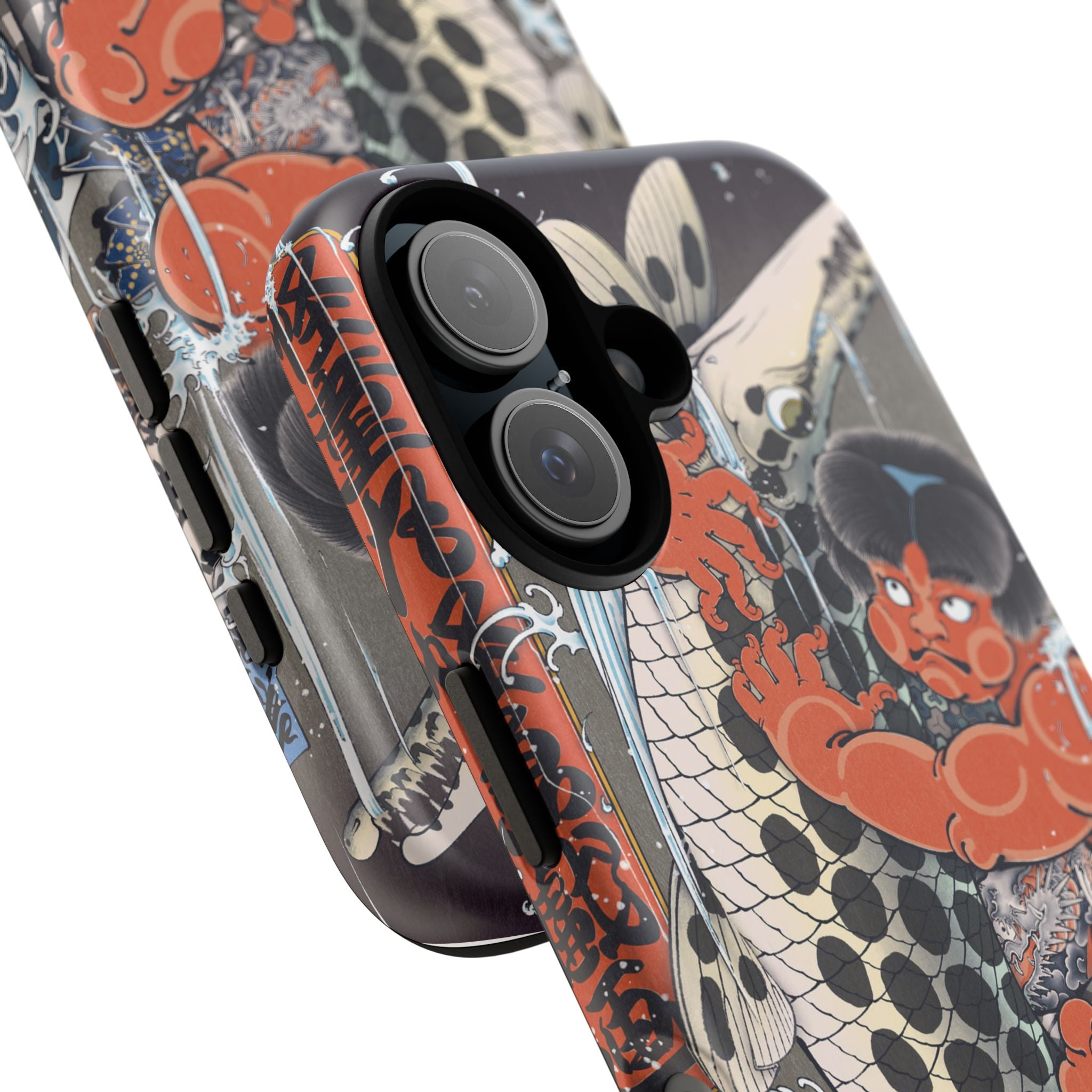 Koi Warrior Phone Case – Japanese Tattoo Style Protective iPhone Cover