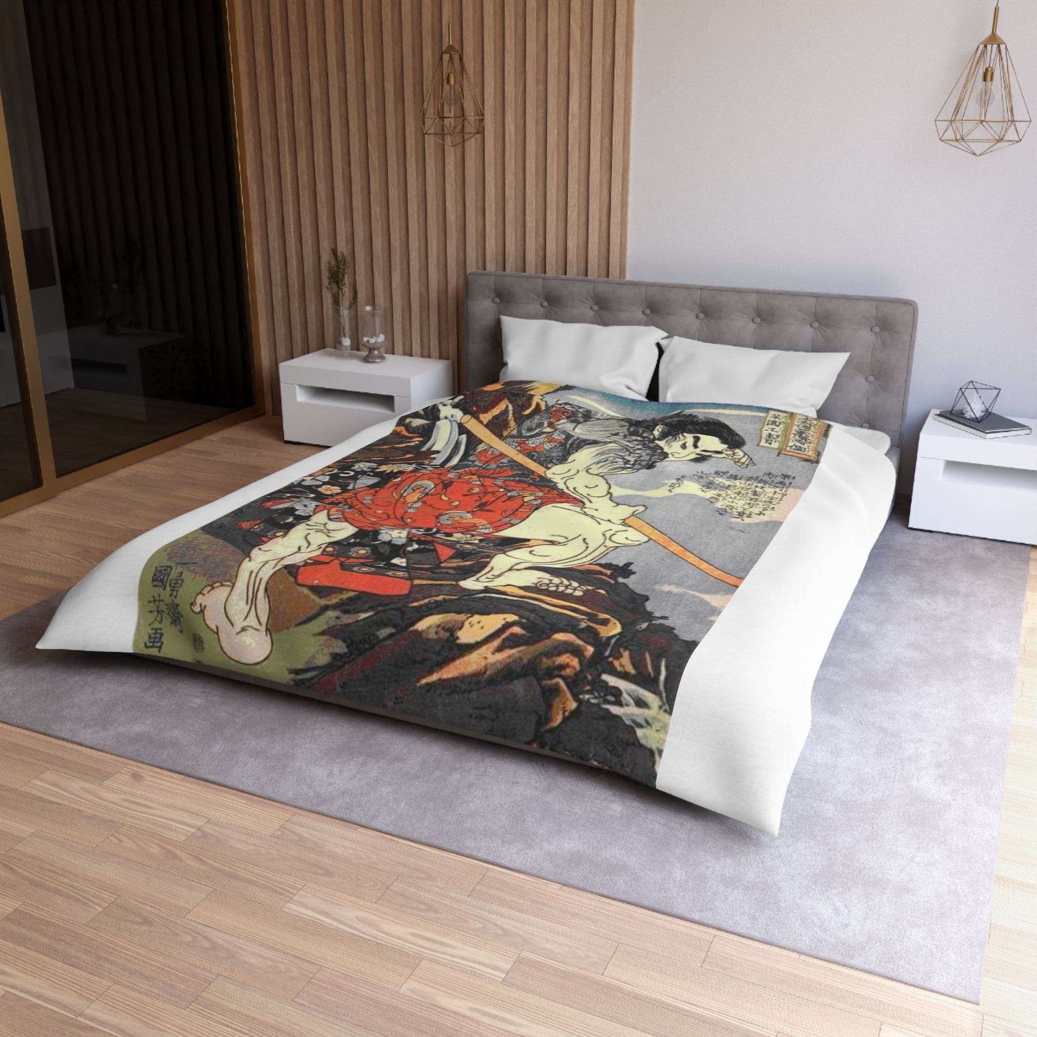Kintaro The Golden Boy Duvet Cover