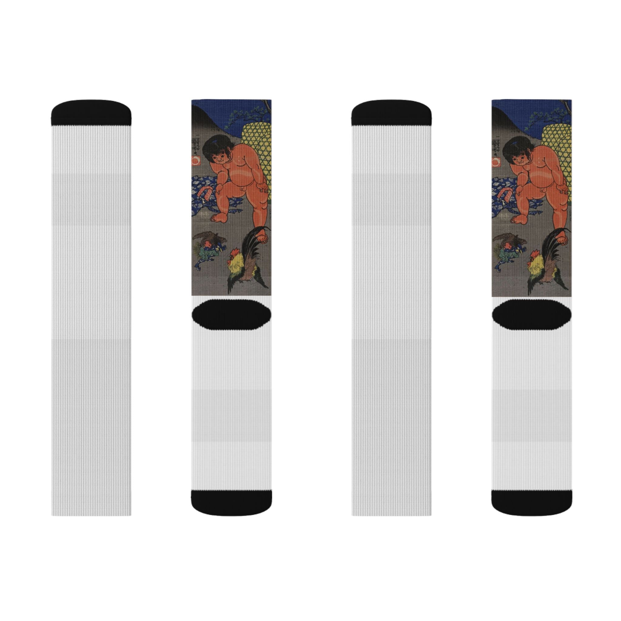 Kintaro The Golden Boy Crew Socks