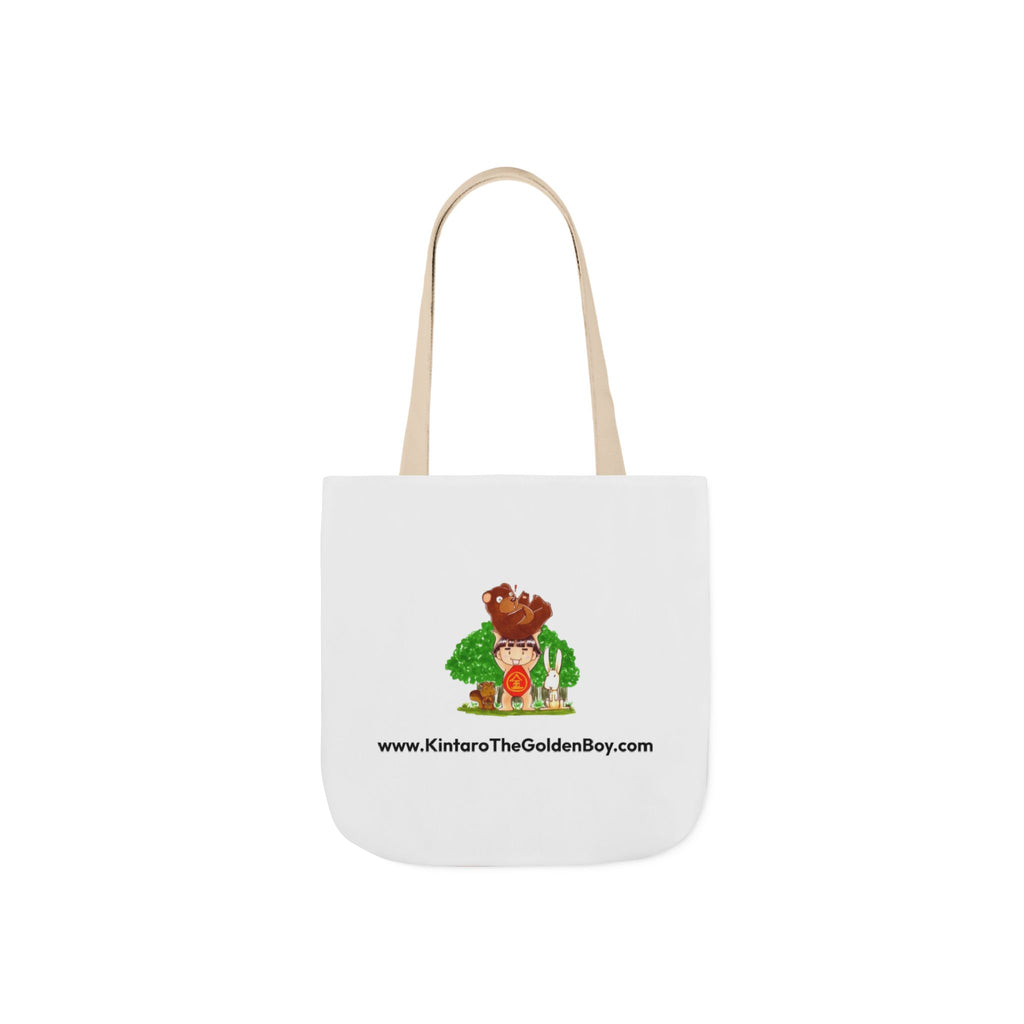 Kintaro The Golden Boy Print Canvas Tote Bag