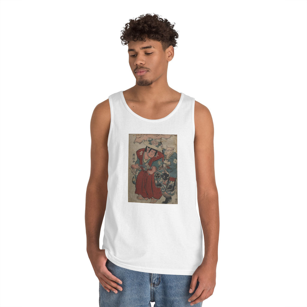 Kintaro Print Unisex Heavy Cotton Tank Top