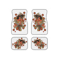 Kintaro Riding Koi with Cherry Blossoms Car Mats (Set of 4)