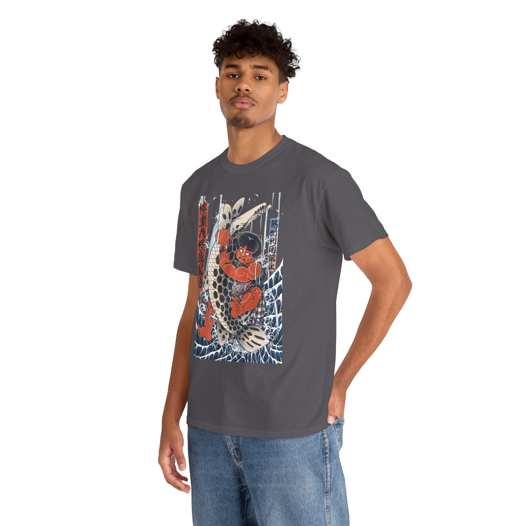 Kintaro Fighting Fish Graphic Tee