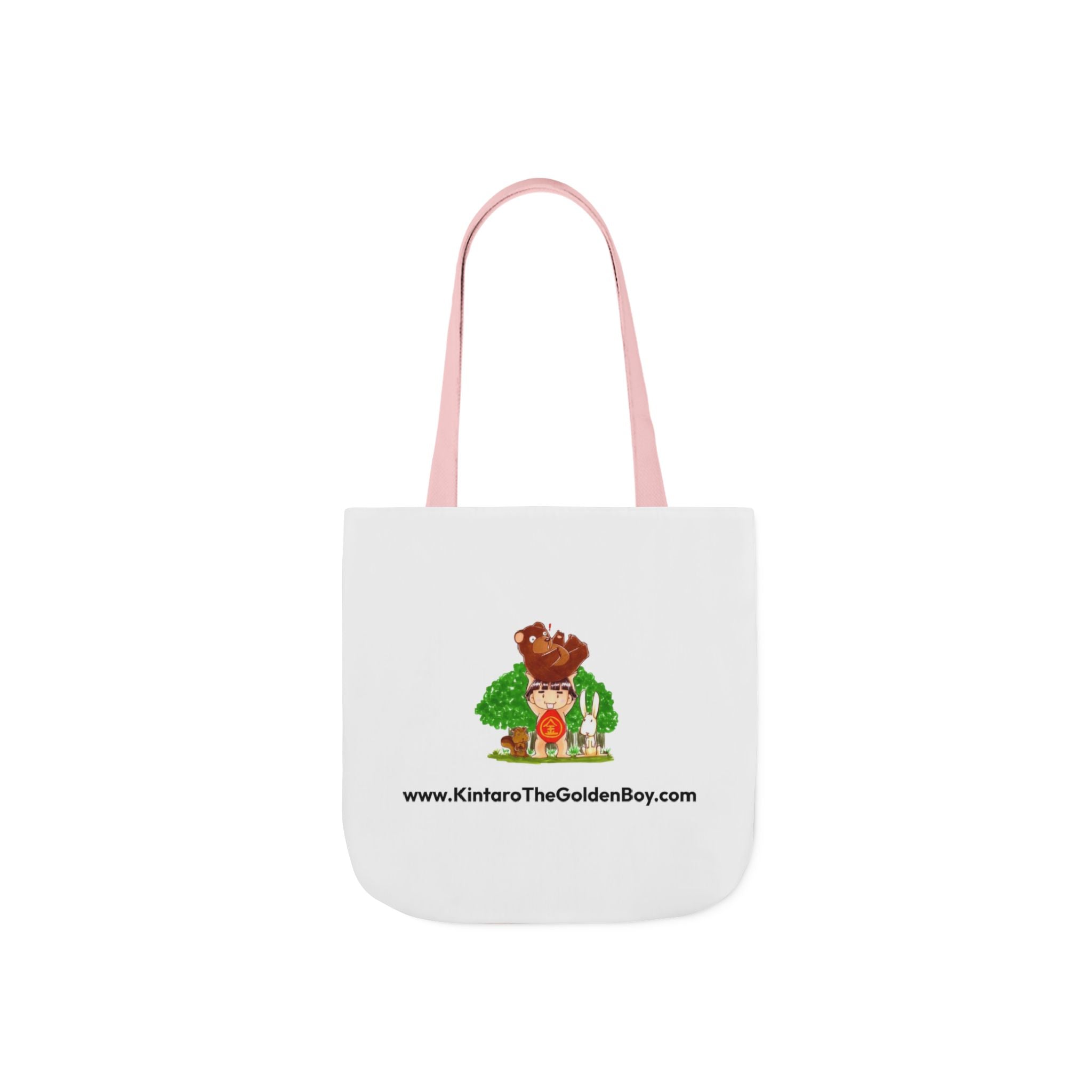Kintaro The Golden Boy Print Canvas Tote Bag