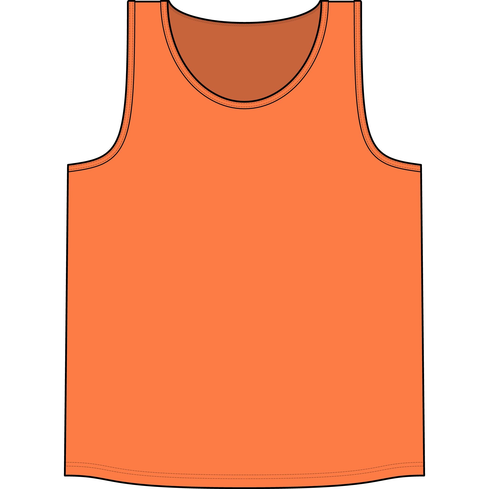 Kintaro Japanese Folk Art Tank Top (Mens)