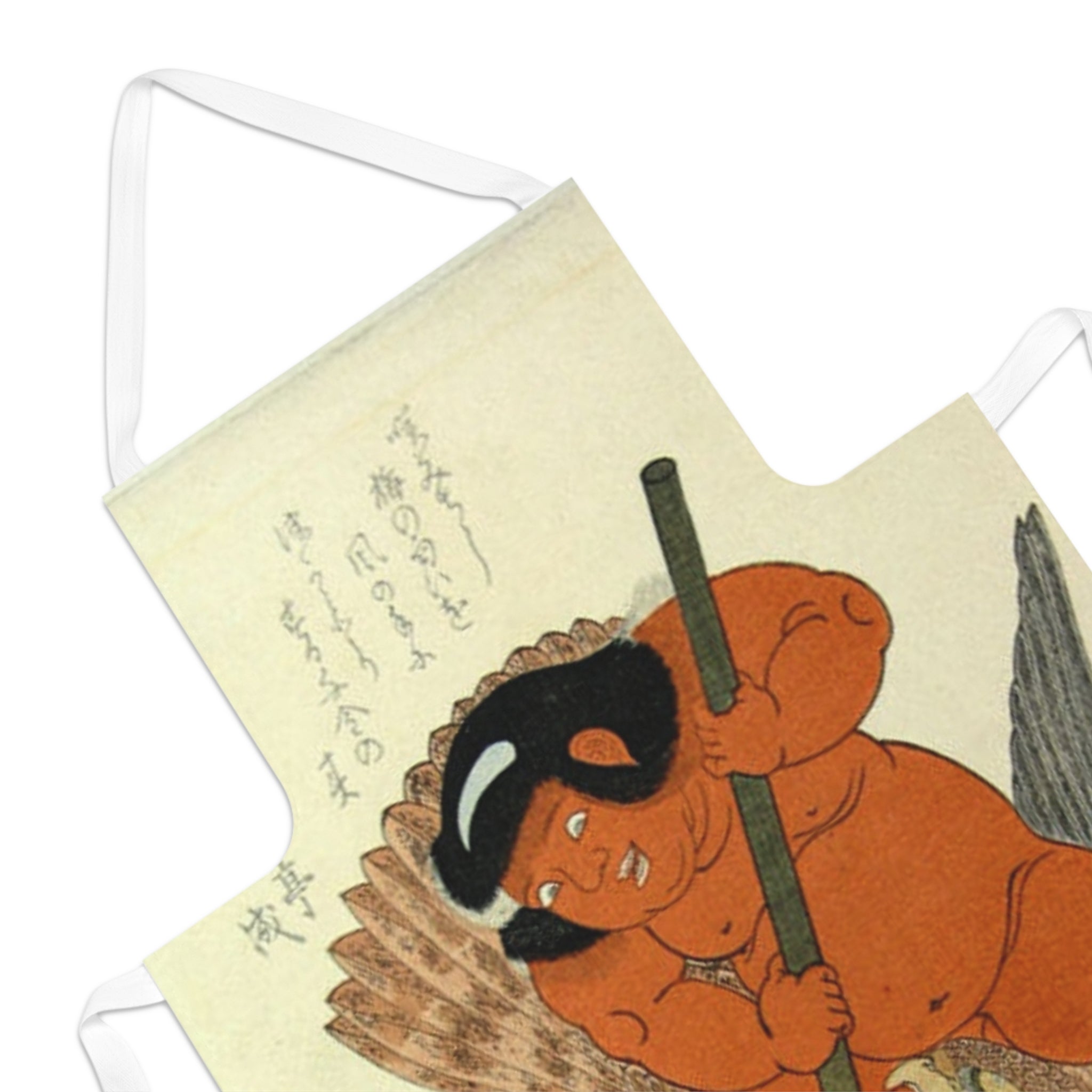 Kintaro Battling Mythical Bird Adult Apron