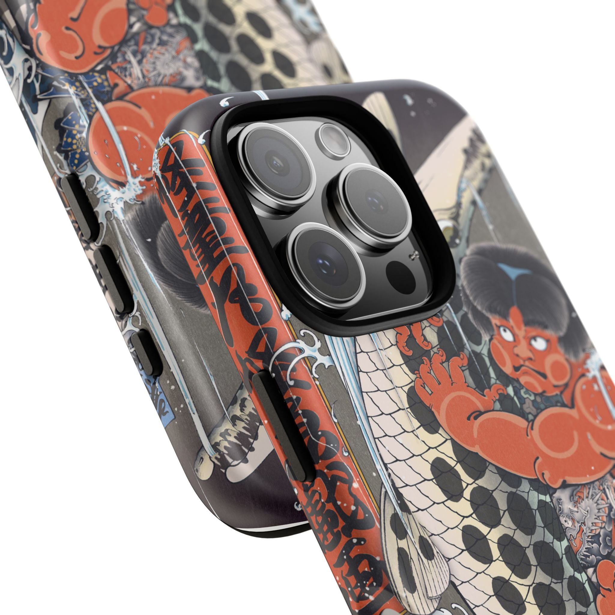 Koi Warrior Phone Case – Japanese Tattoo Style Protective iPhone Cover
