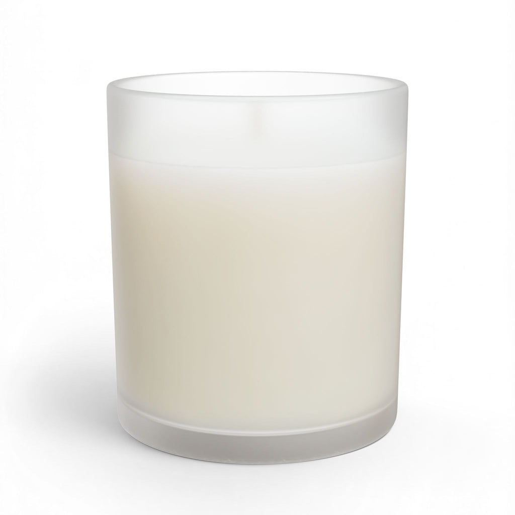 Kintaro with Koi and Cherry Blossoms Glass Candle, 11oz