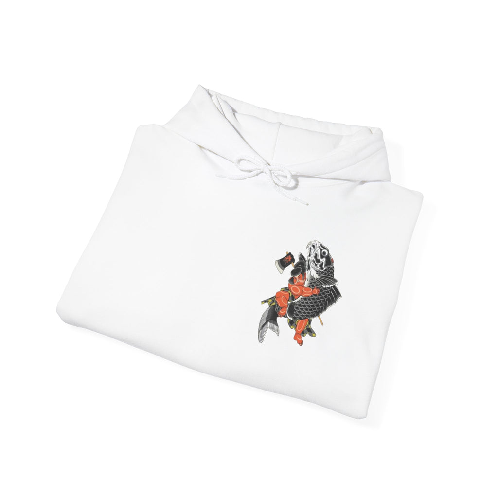 Kintaro The Golden Boy and Koi Hoodie — Japanese Graphic Sweatshirt