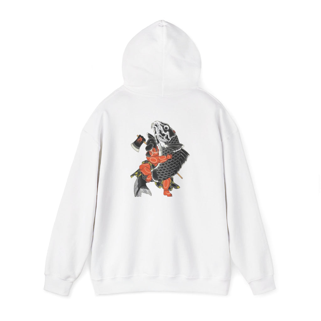 Kintaro The Golden Boy and Koi Hoodie — Japanese Graphic Sweatshirt