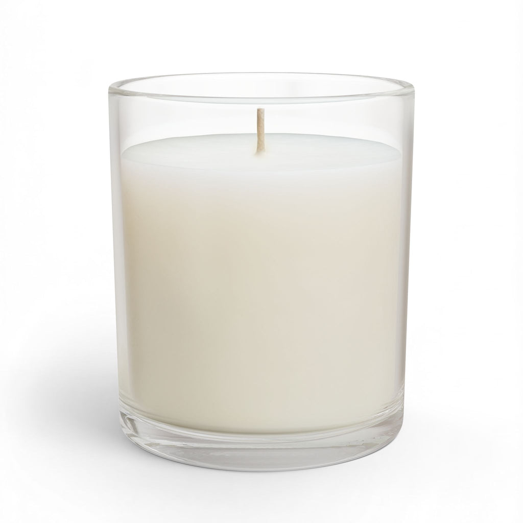 Kintaro with Koi and Cherry Blossoms Glass Candle, 11oz