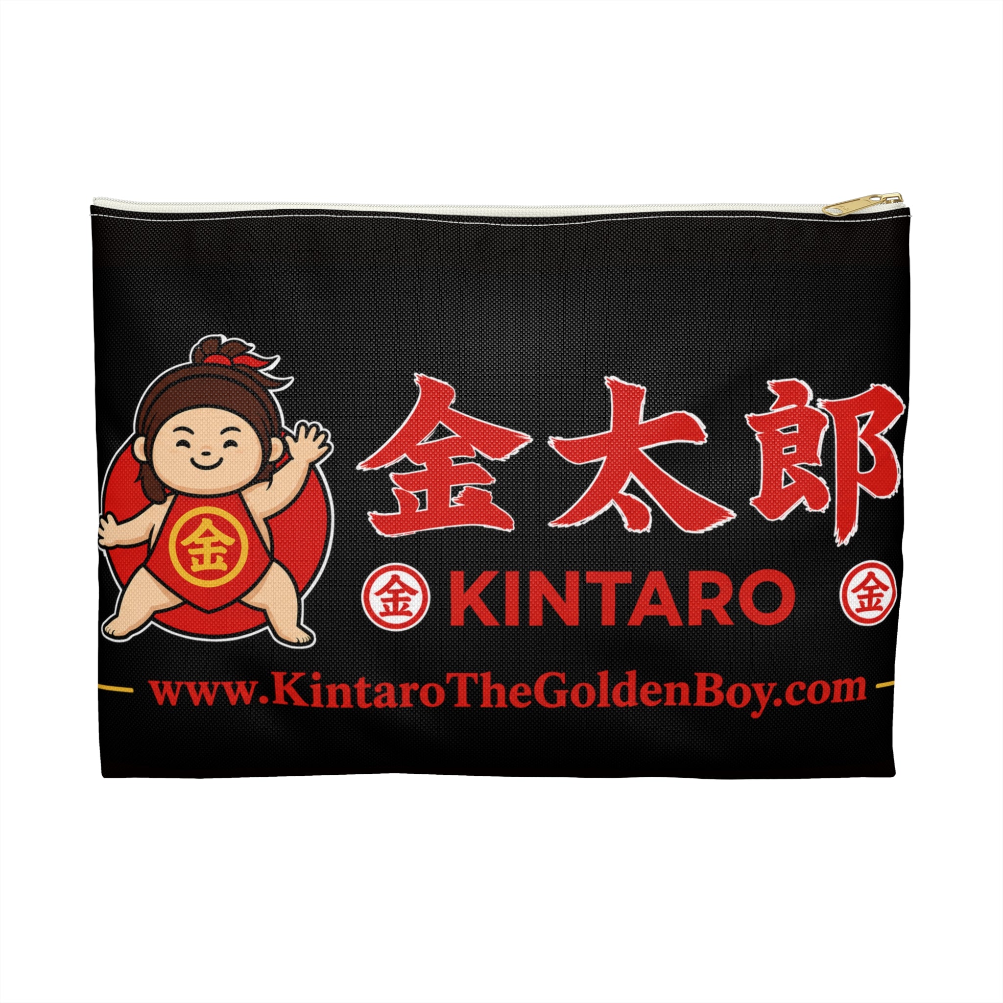 Kintaro The Golden Boy Accessory Pouch — Zip Bag