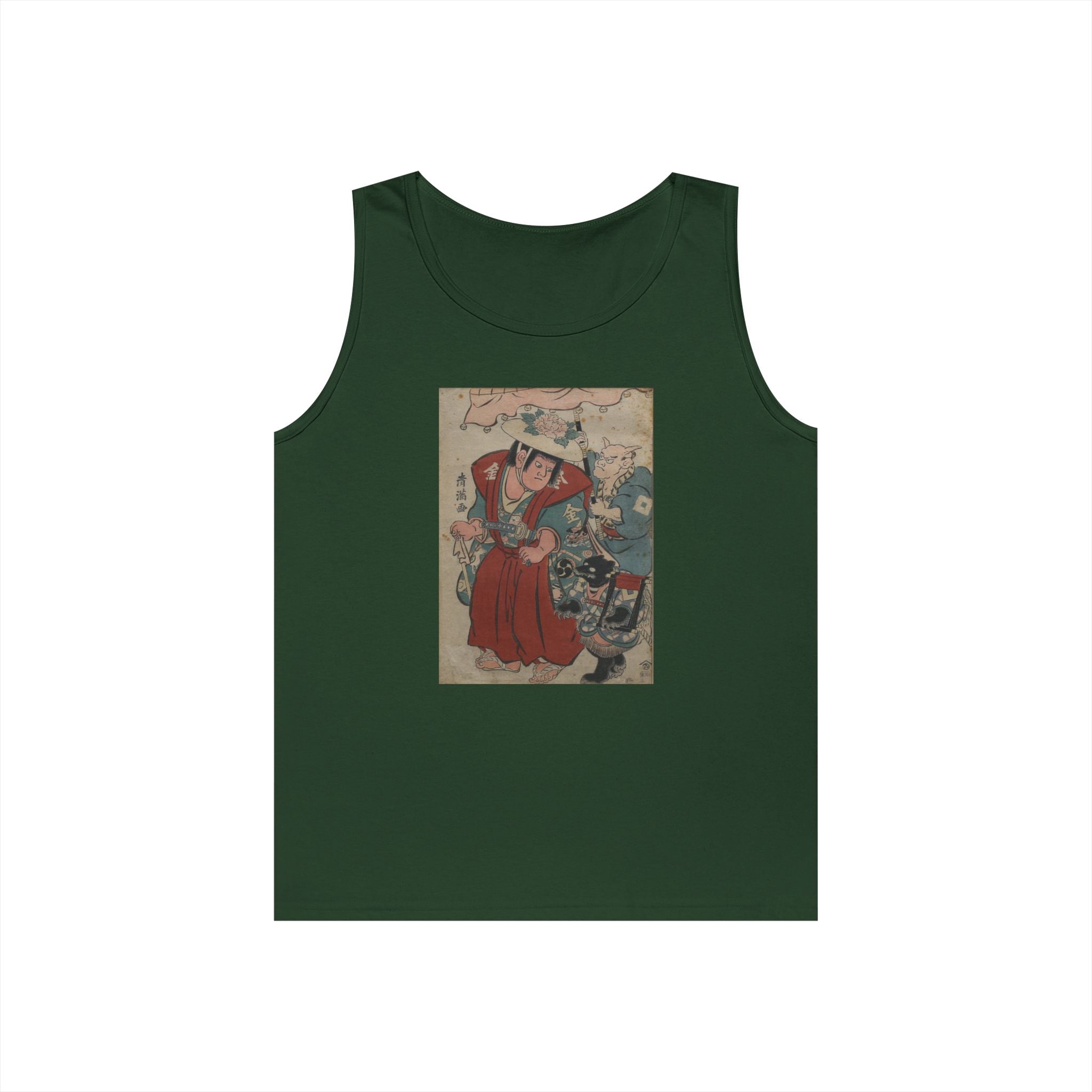 Kintaro Print Unisex Heavy Cotton Tank Top