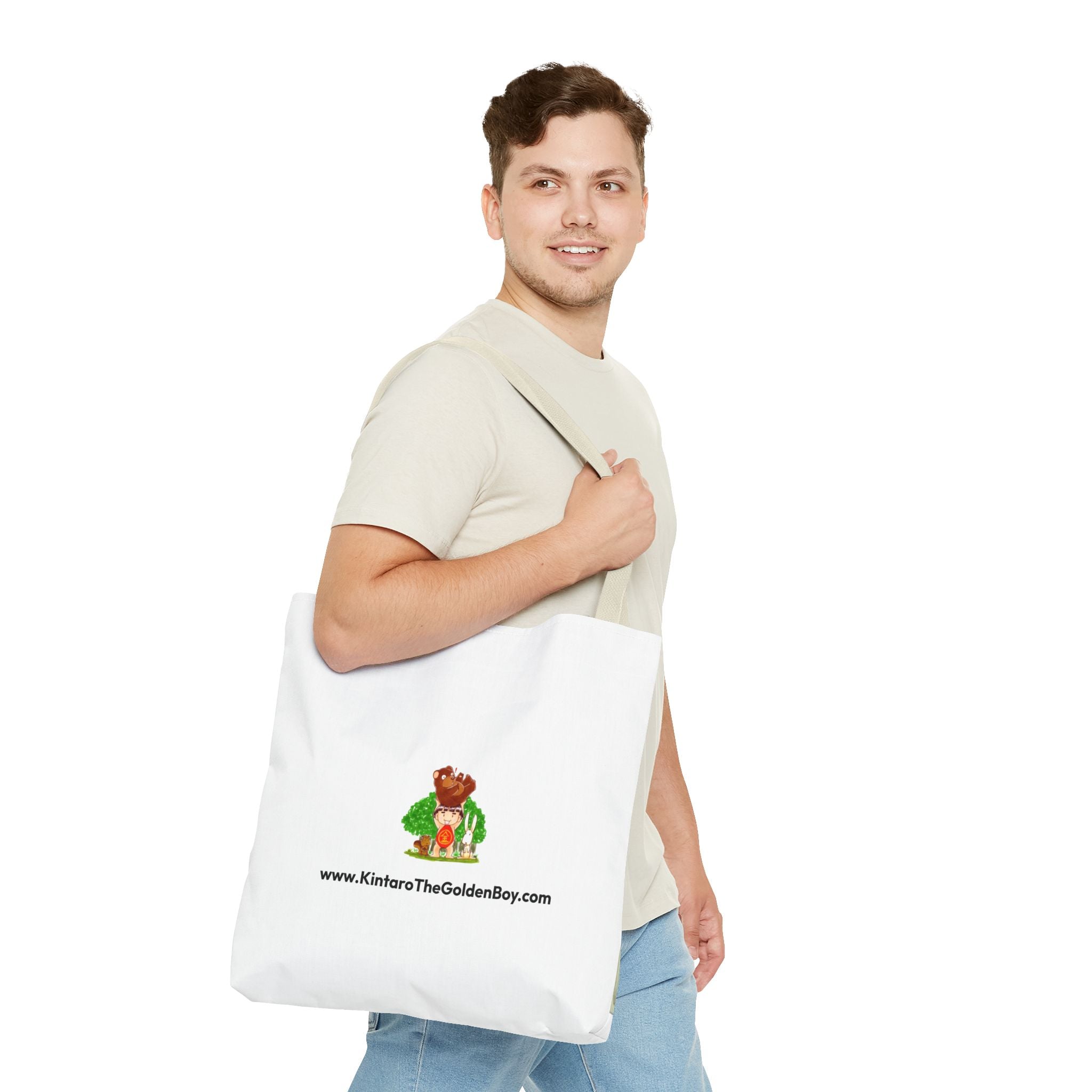 Kintaro The Golden Boy Tote Bag