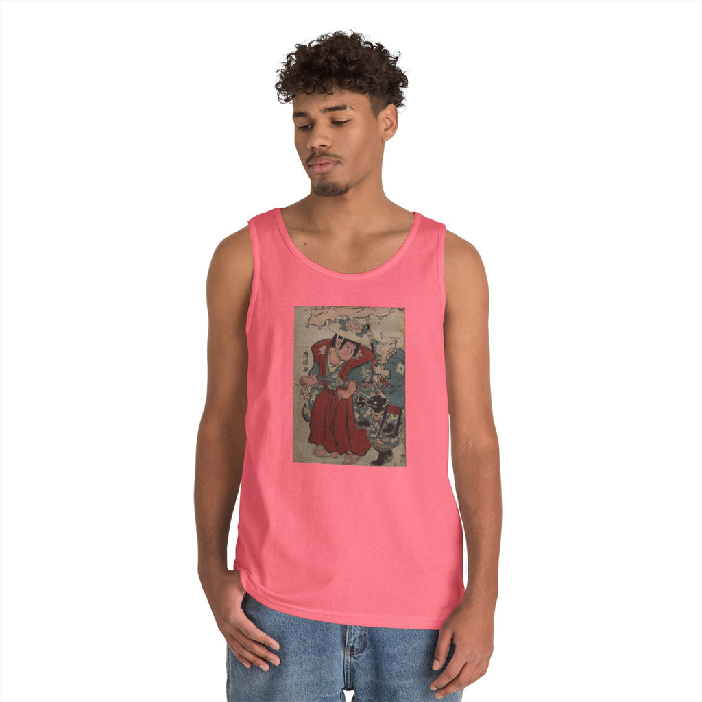Kintaro Print Unisex Heavy Cotton Tank Top