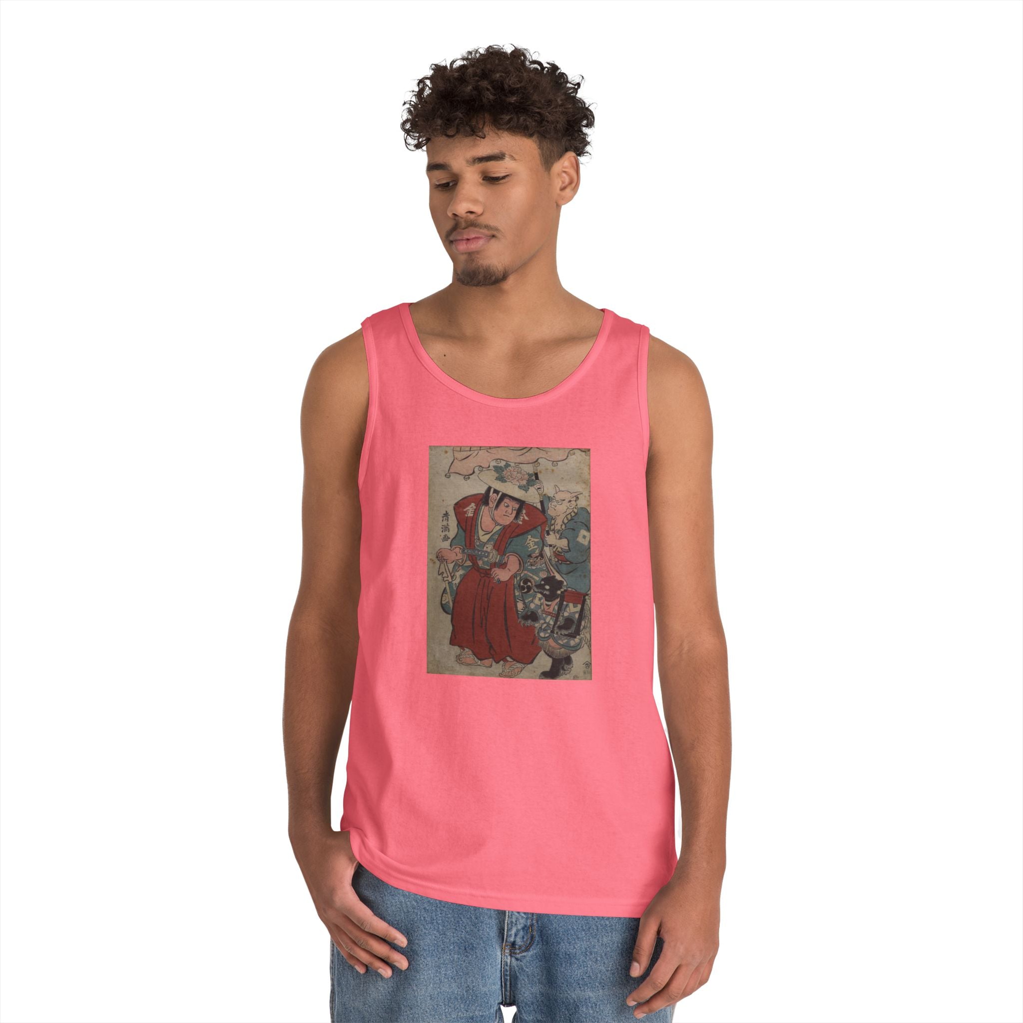 Kintaro Print Unisex Heavy Cotton Tank Top