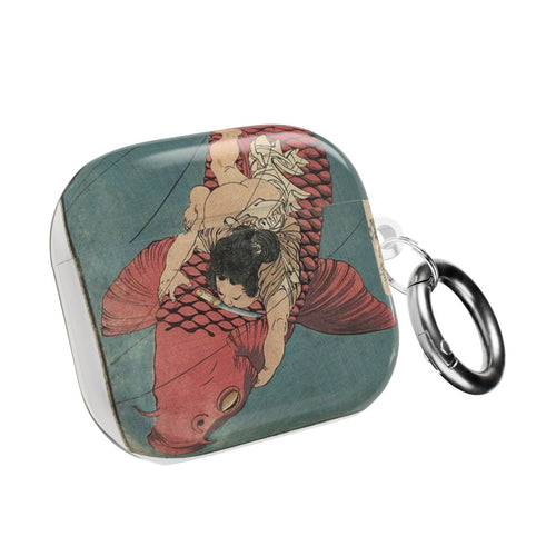 AirPod Cases with Kintaro and Koi Print